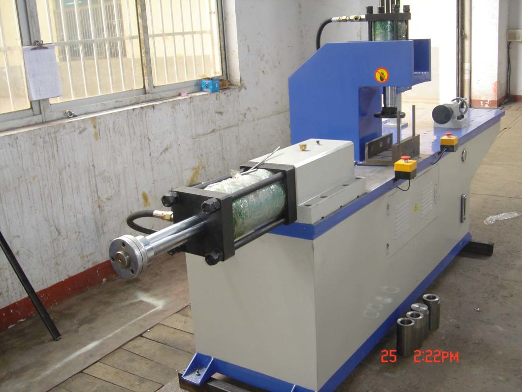 Máquina formadora automática de extremidade de tubo GM-129b