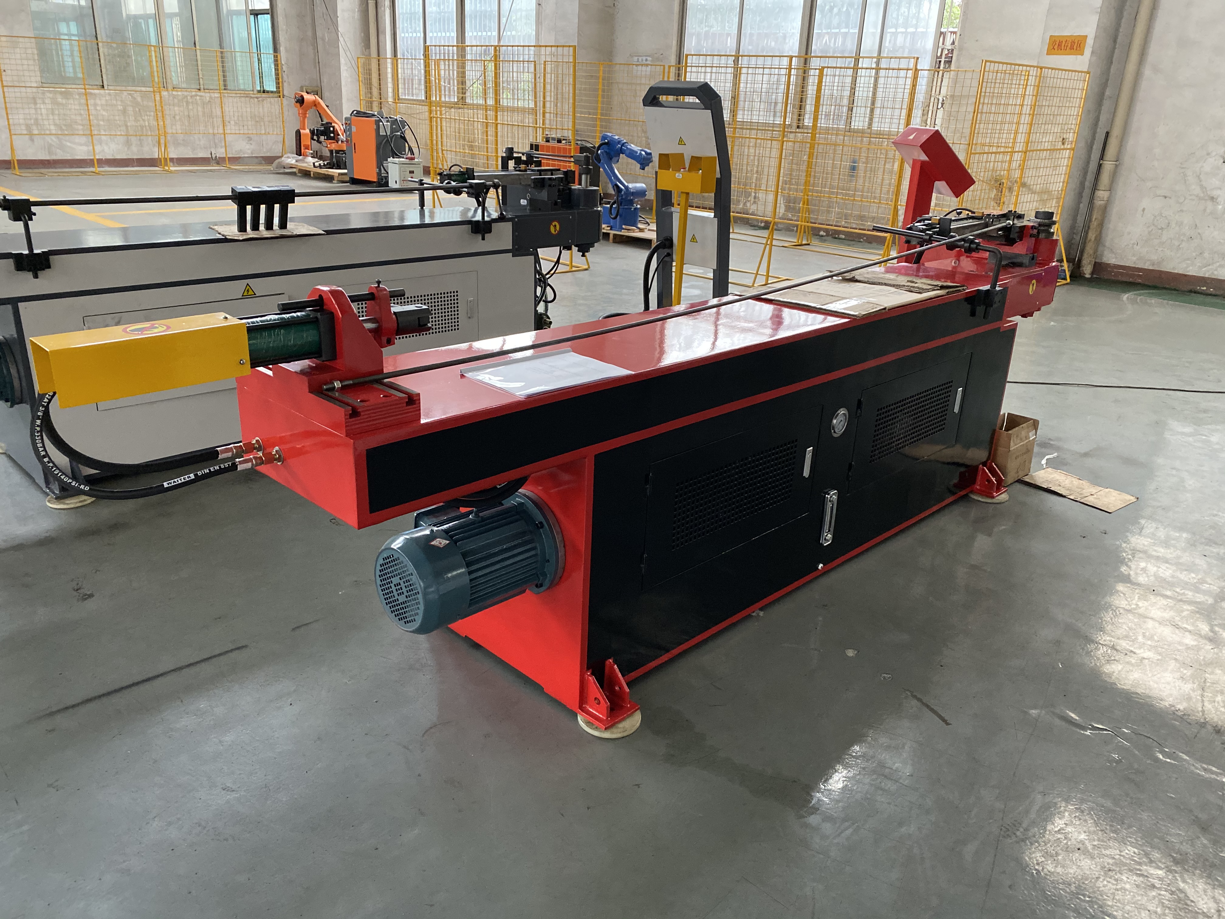 3 Roll 5 Axis Handmade Copper Tube Bending Machine from China